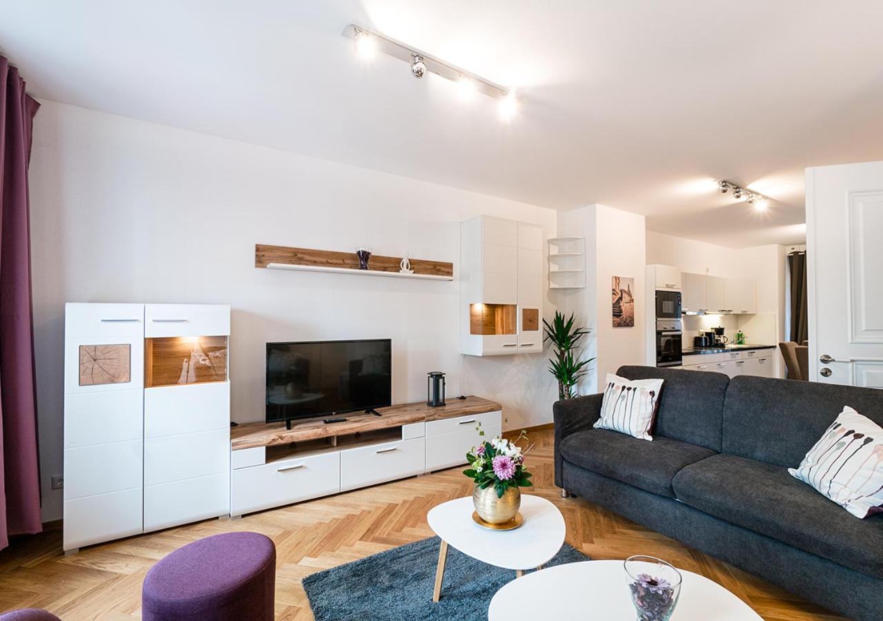 Familienapartment Mit Blick Zur Frauenkirche Drážďany Exteriér fotografie